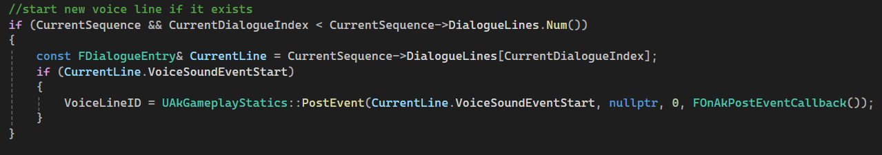 Audio implementation blueprint